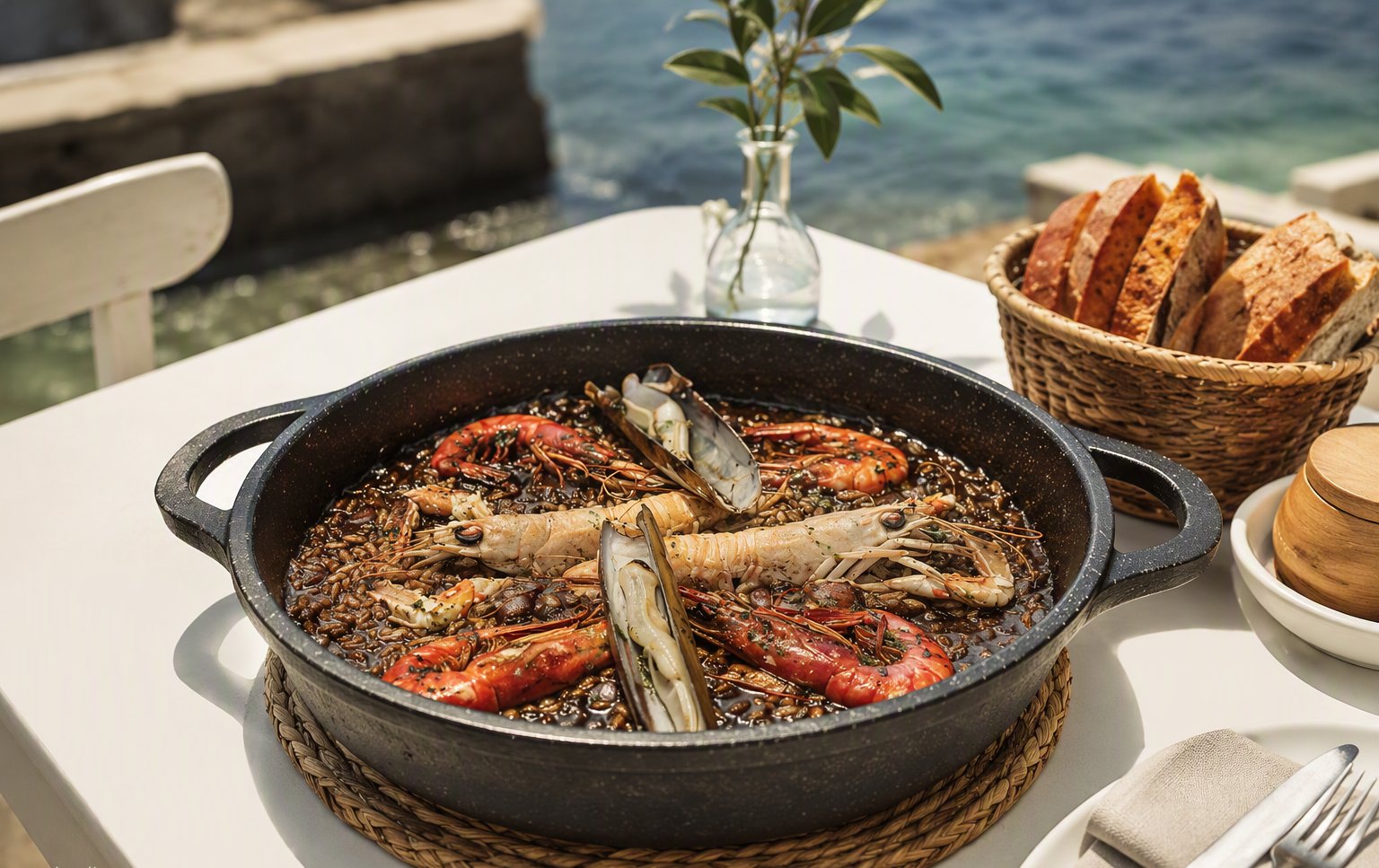 Arroz marinero at Es Racó